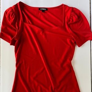 Blouse red